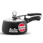 Hawkins 1.5 Litre Contura Black XT Pressure Cooker, Small Induction Cooker, Extra Thick Handi Cooker, Black (CXT15)