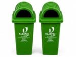 Cello Kleeno Dome Lid Plastic Garbage Dustbin Bucket 60 LTR Green - Pack of 2 - Image 6