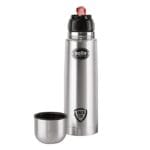 CELLO Flipstyle Insulated Stainless Steel Flask Water Bottle For Daily Use 1000 ml | ISI Certified Double Wall Vacuum Insulated 24 Hours Hot & Cold Thermos Water Bottle For Office, Picnic, Gym, Travel
