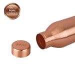 Cello Cop- Pura Moksha Copper Bottle, 750 ml, Copper, Medium (Model: CLO_MKSHA_CBTTLE_750ML, Pack of 1) Visit the CELLO Store - Image 5