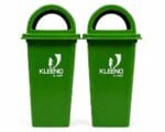Cello Kleeno Dome Lid Plastic Garbage Dustbin Bucket 60 LTR Green - Pack of 2 - Image 3