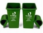 Cello Kleeno Dome Lid Plastic Garbage Dustbin Bucket 60 LTR Green - Pack of 2 - Image 5