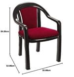 CELLO PERFECT DELUXE CUSHION CHAIR LACQUER FINISH - Image 2