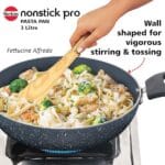 Hawkins Nonstick Induction Pasta Pan, 26 cm Diameter, Granite Fry Pan, Blue (ICP26G) - Image 4