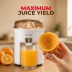 Sujata Citromatic Juicer|40 Watts|110 RPM| Direct Flow for Unlimited Capacity| Citrus Juicer - Image 4