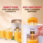 Sujata Citromatic Juicer|40 Watts|110 RPM| Direct Flow for Unlimited Capacity| Citrus Juicer - Image 7