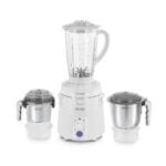 Sujata Supermix Mixer Grinder | 900 Watts Double Ball Bearing Motor | 22000 RPM | Non-Stop 90 Mins Running | 3 Jars including 1750ml Blender, 1000ml Grinder, 500ml Chutney Jar