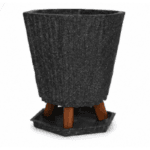 Hexagon Planter With Leg