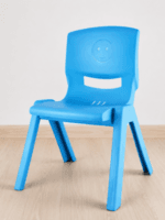 Cello Rock Comfortable Kids Chair with Backrest for Study Chair|Play|Dining Room|Bedroom|Kids Room|Living Room|Indoor-Outdoor|Dust Free|100% Polypropylene Stackable Chairs, Blue