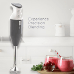 BOSS 275W 3-in-1 hand blender for smoothies, milkshakes, soups and precision blending with stainless steel blending rod.