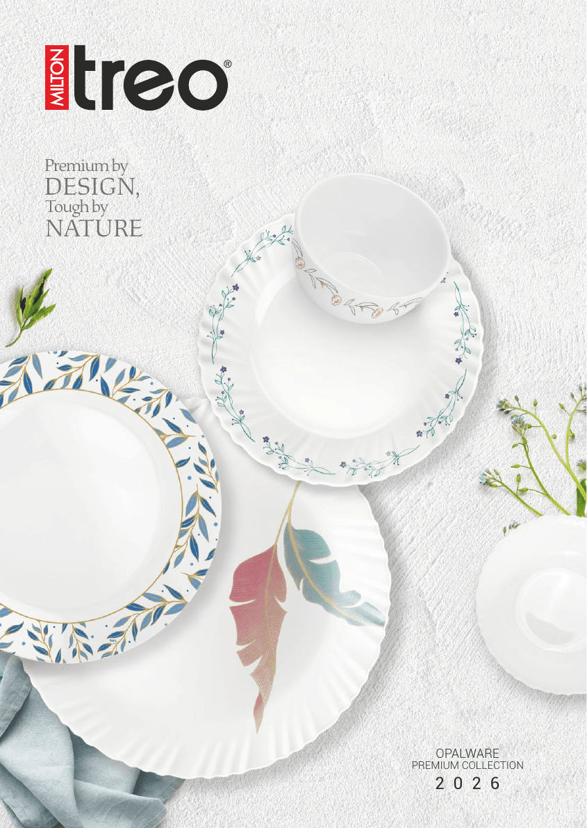 Milton Treo Aurelia and Terrana opalware catalog cover
